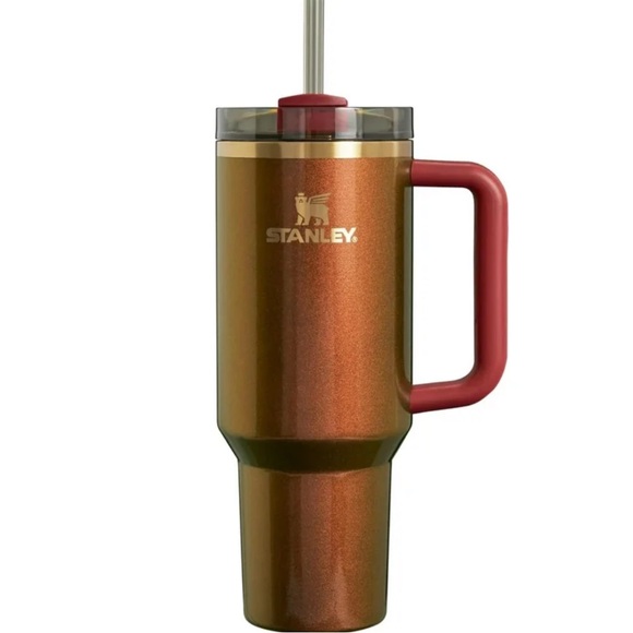 New Stanley x Lainey Wilson Quencher H2.0 40 OZ Tumbler Gold Limited Edition - Picture 4 of 6